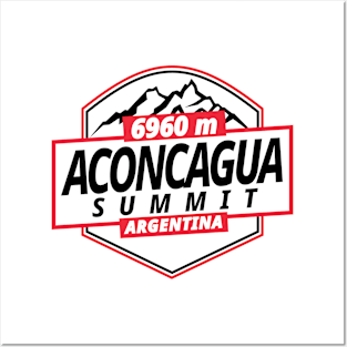 Aconcagua Mountaineering Argentina Posters and Art